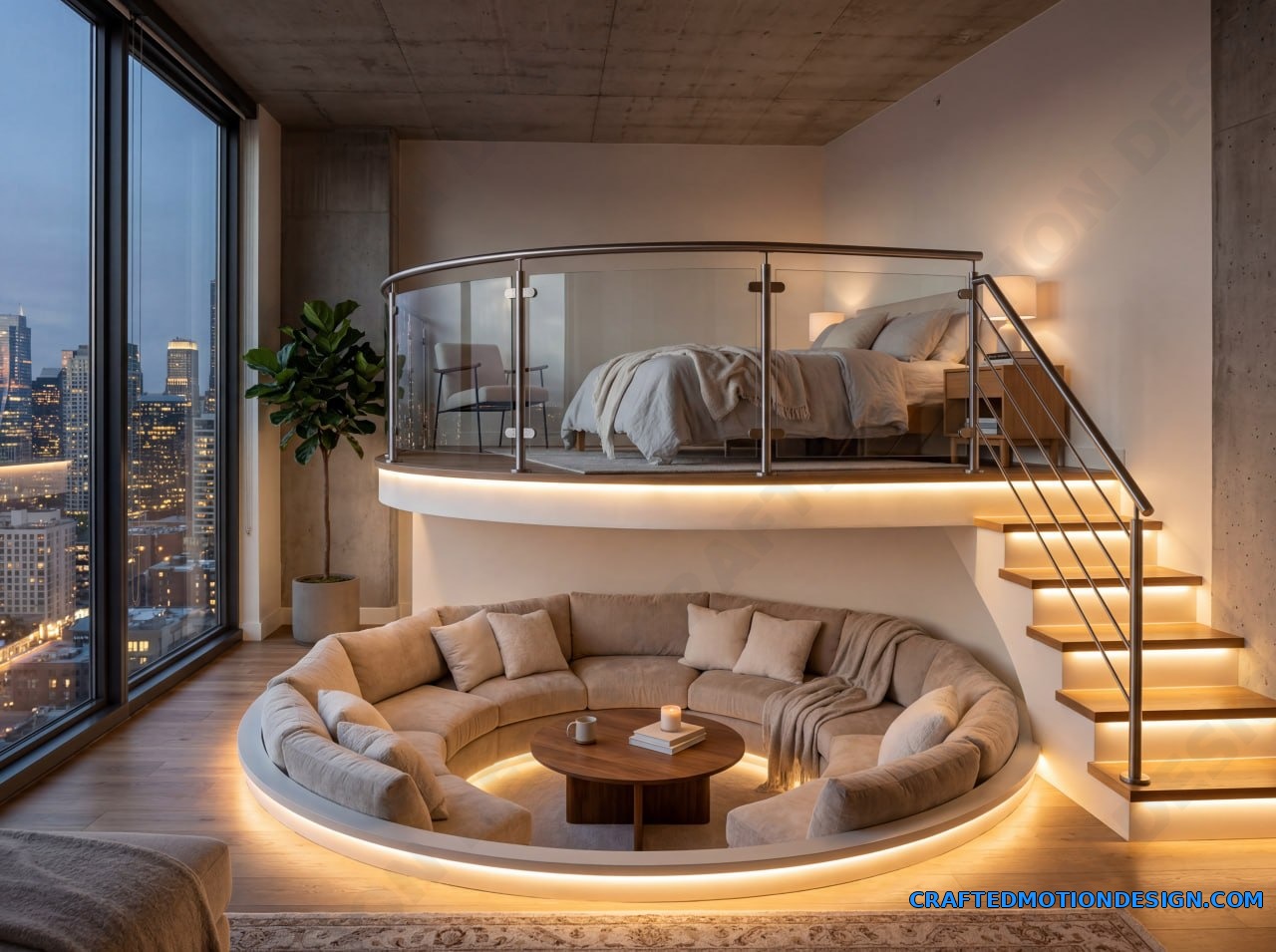 elevated loft beds 08