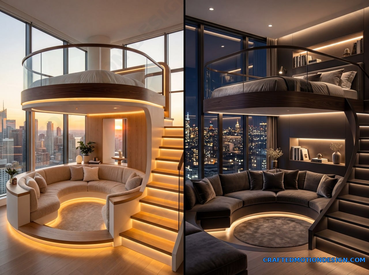 elevated loft beds featured