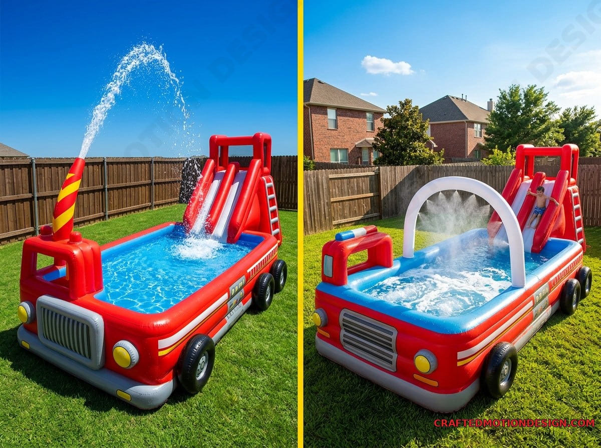 inflatable firetruck featured