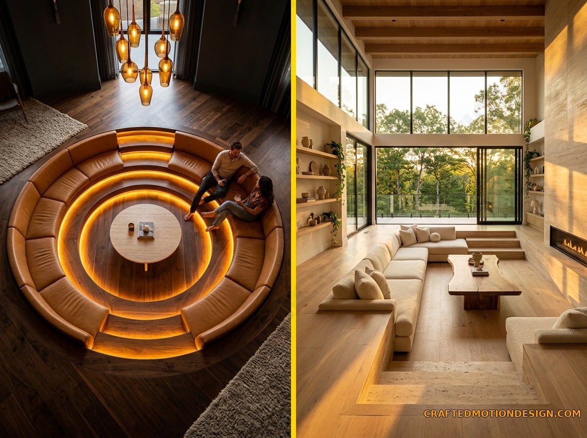 sunken living rooms featured