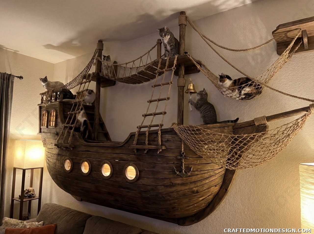 wooden ship cat 04