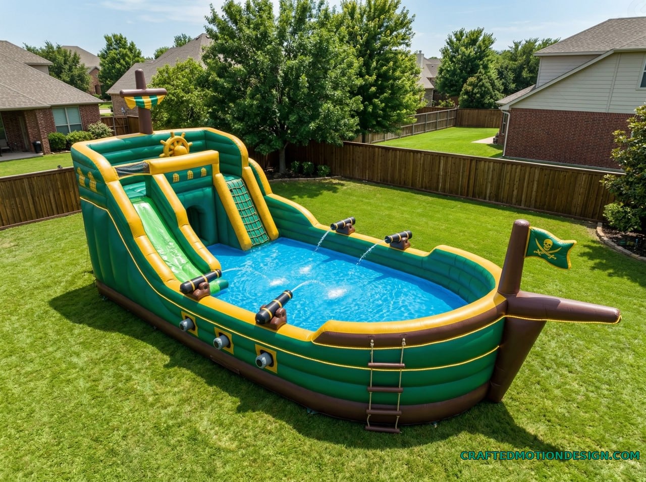 inflatable pirate ship design 7 wm